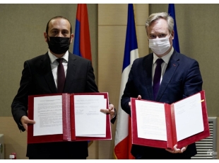 Министр иностранных дел РА и государственный секретарь по иностранным делам Франции подписали «Дорожную карту армяно-французского экономического сотрудничества на 2021–2026 годы»