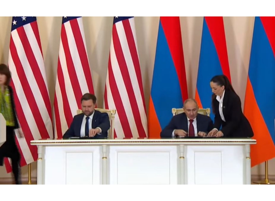 Пашинян и Вэнс подписали совместное заявление о завершении переговоров по соглашению о сотрудничестве в сфере мирного использования ядерной энергии