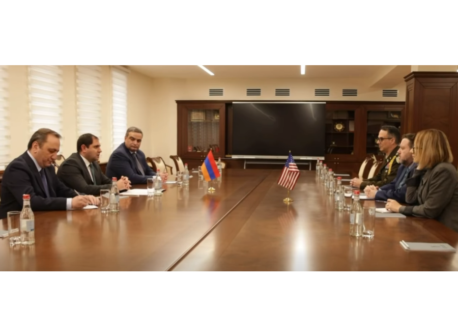 Папикян и временный поверенный в делах посольства США в Армении обсудили сотрудничество Армения–США в сфере обороны